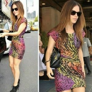Diane Von Furstenberg Erosa Printed Silk Dress 2